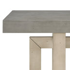 Consolle da ingresso minimalista extra lunga con piano in legno