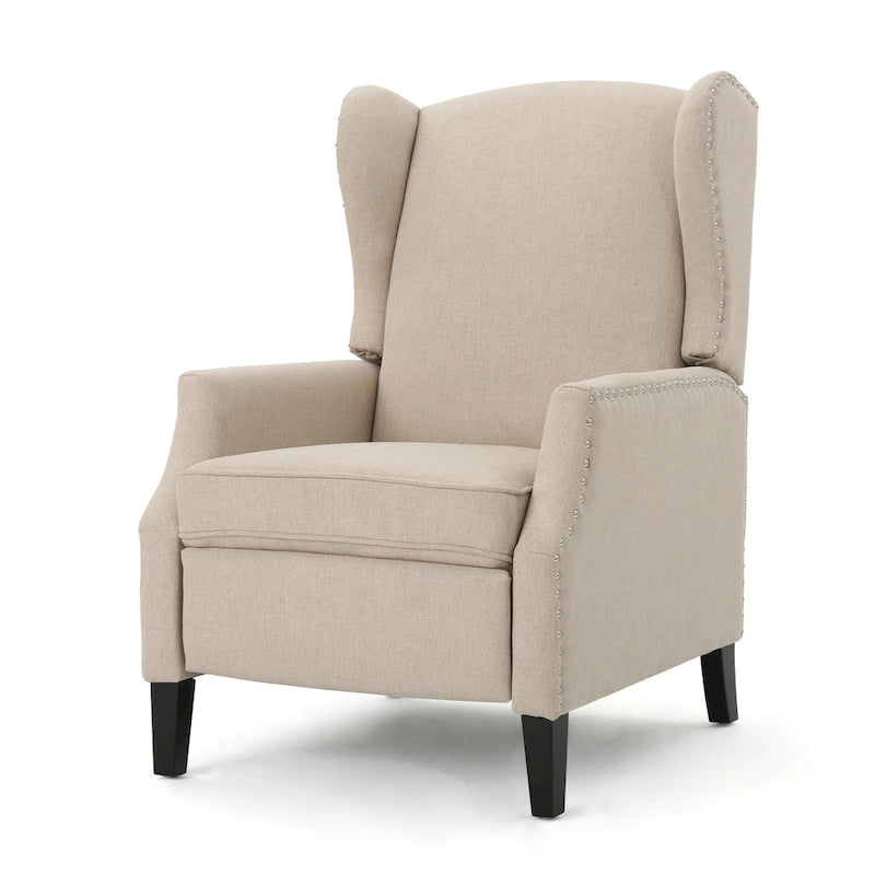 Poltrona reclinabile tradizionale, elegante e confortevole