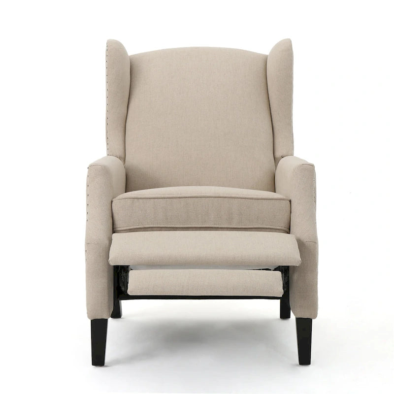 Poltrona reclinabile tradizionale, elegante e confortevole