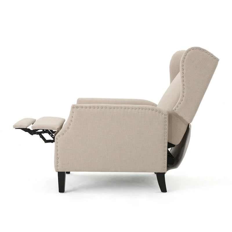 Poltrona reclinabile tradizionale, elegante e confortevole