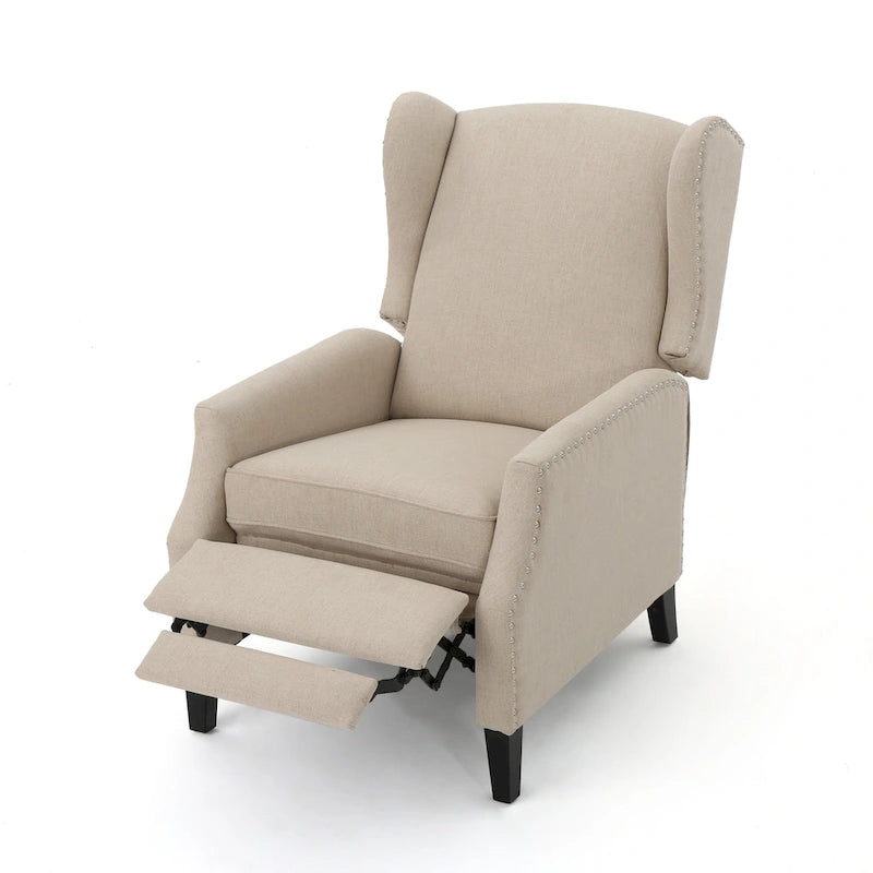Poltrona reclinabile tradizionale, elegante e confortevole