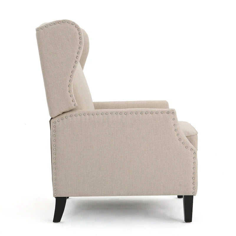 Poltrona reclinabile tradizionale, elegante e confortevole