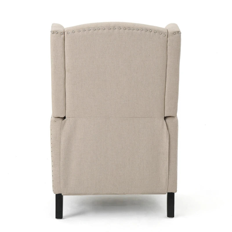 Poltrona reclinabile tradizionale, elegante e confortevole
