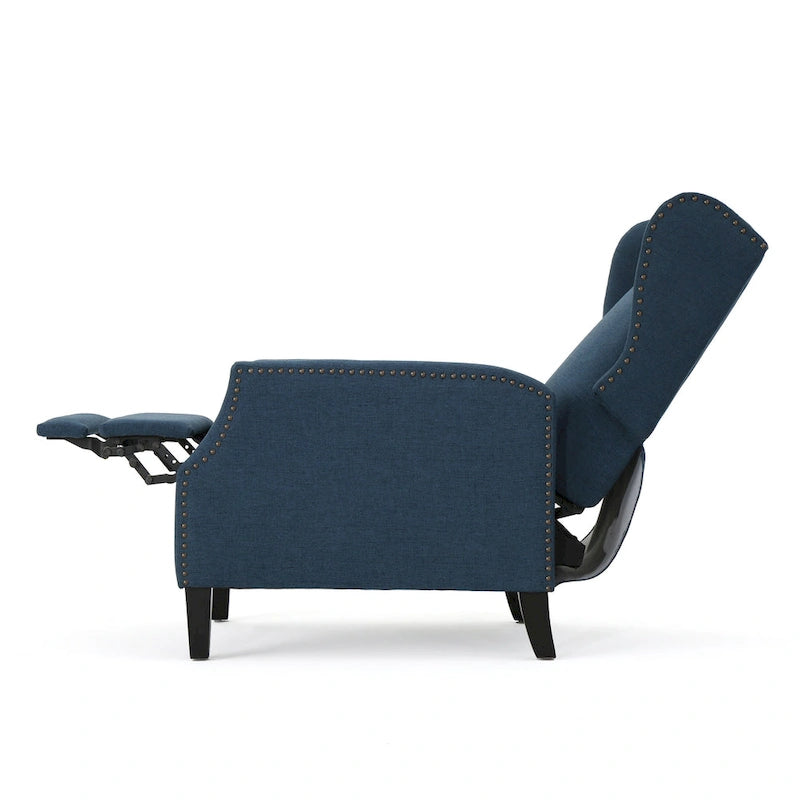 Poltrona reclinabile tradizionale, elegante e confortevole