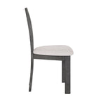 Set da 7 pezzi tavolo da pranzo per 6 persone, set versatile tavolo da cucina con tavolo a cavalletto e 6 sedie imbottite