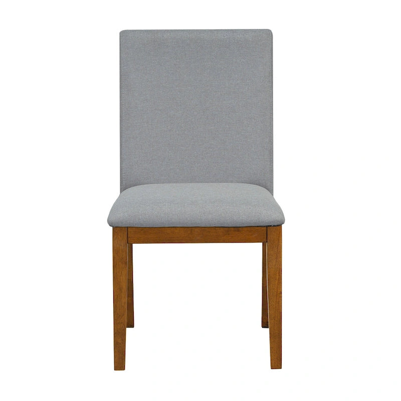 Set da pranzo rustico da 7 pezzi con tavolo allungabile e 6 sedie