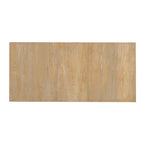 Set da pranzo rustico da 7 pezzi con tavolo allungabile e 6 sedie