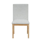 Set da pranzo rustico da 7 pezzi con tavolo allungabile e 6 sedie