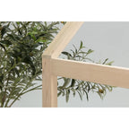 Telaio Letto a Casetta per Bambini a grandezza naturale con base rialzata in legno