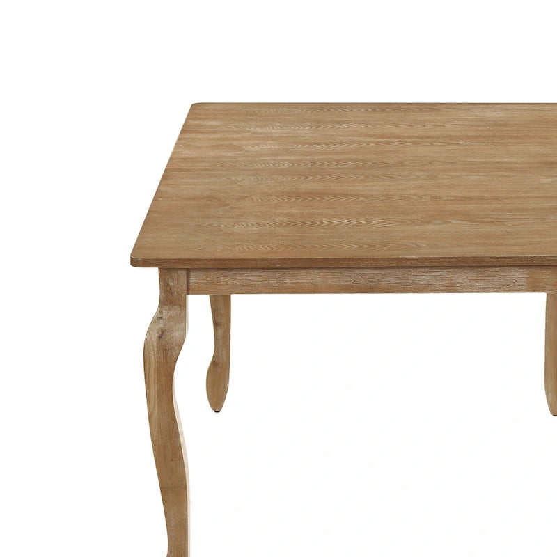 Tavolo da pranzo allungabile con piano in legno da 4 a 6 posti