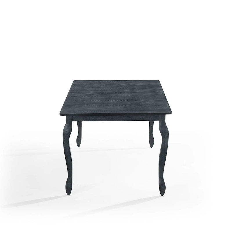 Tavolo da pranzo allungabile con piano in legno da 4 a 6 posti