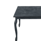 Tavolo da pranzo allungabile con piano in legno da 4 a 6 posti