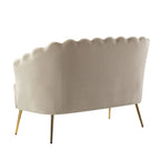 Set Soggiorno 3 Pezzi da 52" Divano, Divanetto, Poltrona Stile Moderno