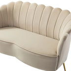 Set Soggiorno 3 Pezzi da 52" Divano, Divanetto, Poltrona Stile Moderno
