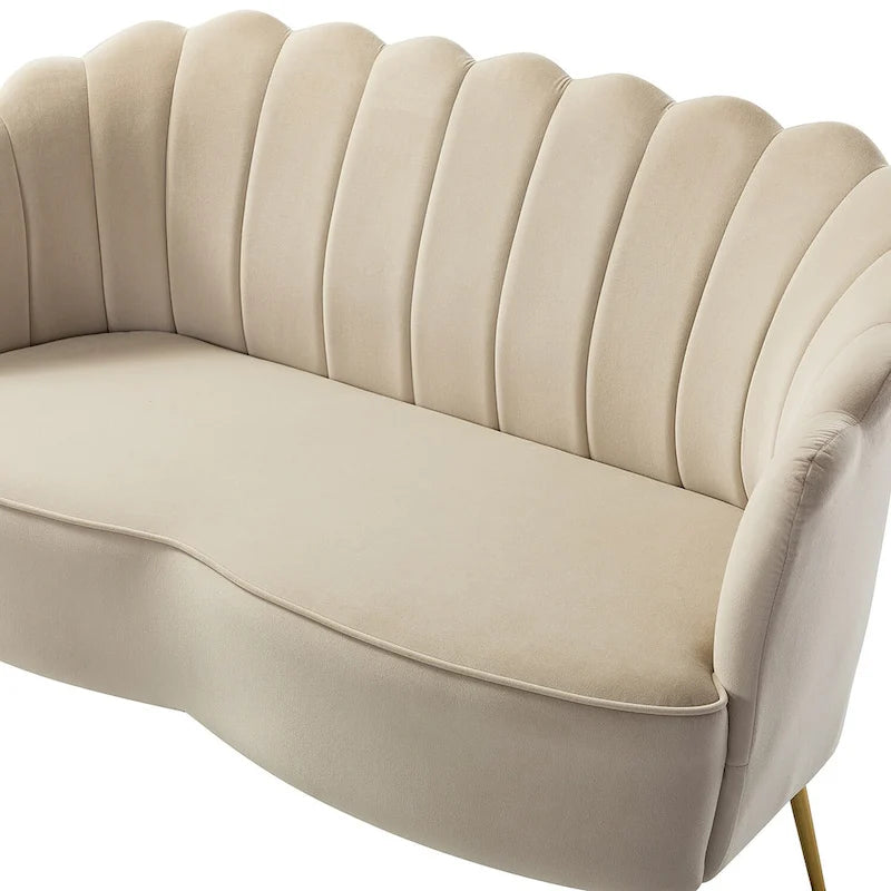 Set Soggiorno 3 Pezzi da 52" Divano, Divanetto, Poltrona Stile Moderno