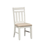 Set da pranzo rettangolare 5 pezzi, finitura spazzolata grigio chiaro
