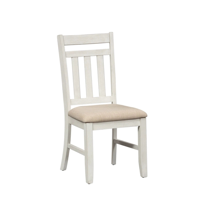 Set da pranzo rettangolare 5 pezzi, finitura spazzolata grigio chiaro