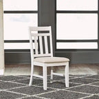 Set da pranzo rettangolare 5 pezzi, finitura spazzolata grigio chiaro