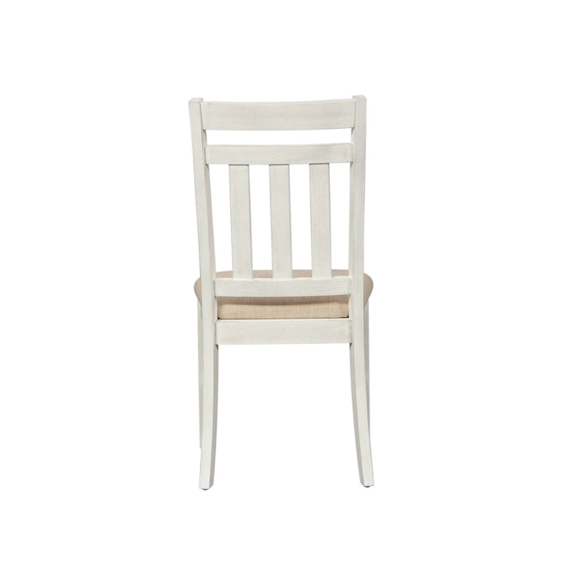 Set da pranzo rettangolare 5 pezzi, finitura spazzolata grigio chiaro