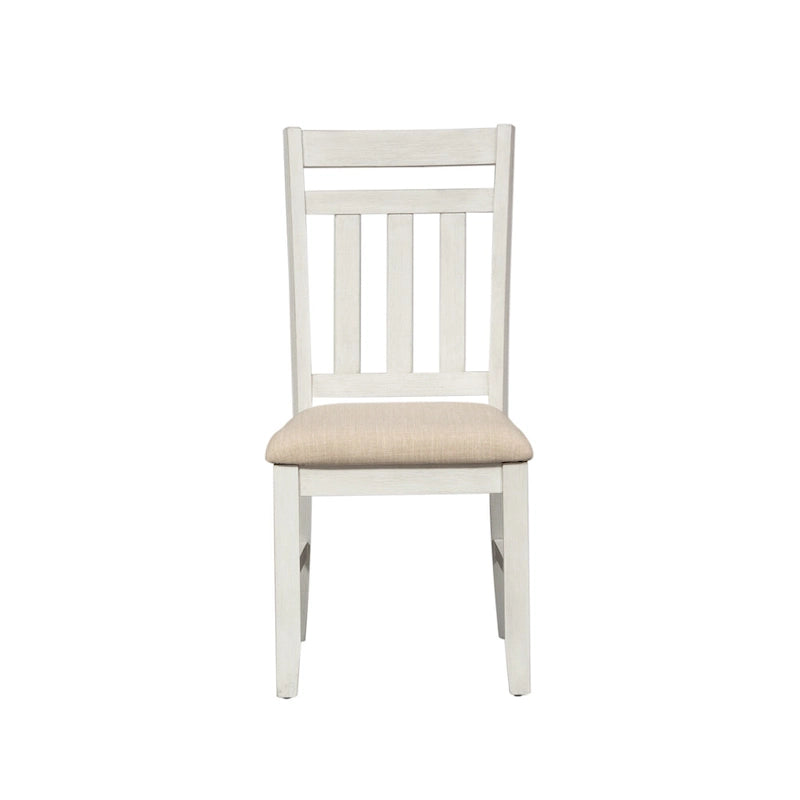 Set da pranzo rettangolare 5 pezzi, finitura spazzolata grigio chiaro