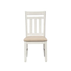 Set da pranzo rettangolare 5 pezzi, finitura spazzolata grigio chiaro