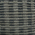 Pouf/ottoman cubico in tessuto stile boho per soggiorno o camera da letto