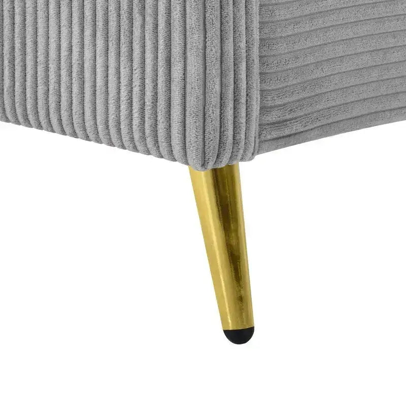 Elegante letto a piattaforma in legno imbottito con testiera imbottita