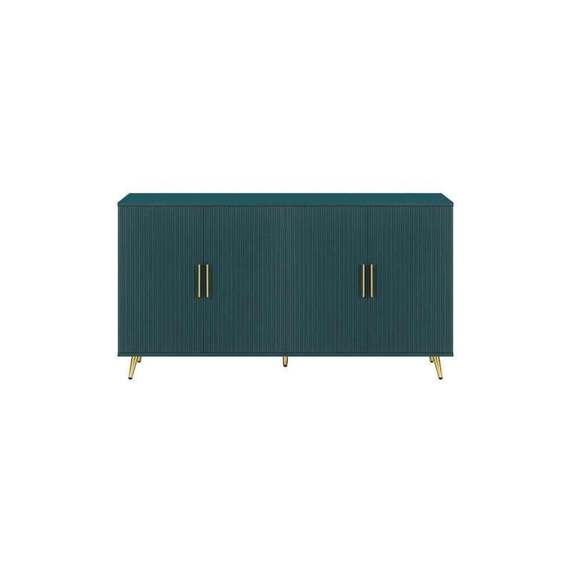 Mobile TV in Legno con Mobiletto Contenitore e Ripiani Regolabili - 15,70 x 60,00 x 32,30