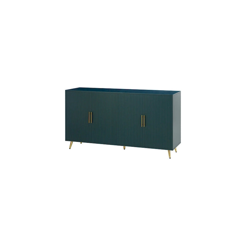 Mobile TV in Legno con Mobiletto Contenitore e Ripiani Regolabili - 15,70 x 60,00 x 32,30