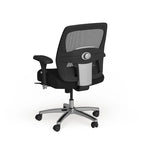Sedia da ufficio ergonomica in rete per uso intensivo 24/7, per corporature forti e alte, con portata fino a 227 kg