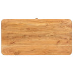 Tavolino da caffè in legno massello di acacia 100x50x40 cm Naturale Salotto