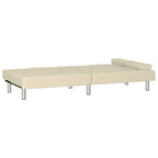 Divano Letto Pieghevole con Portabicchieri Ecopelle 78.7x35x27.6