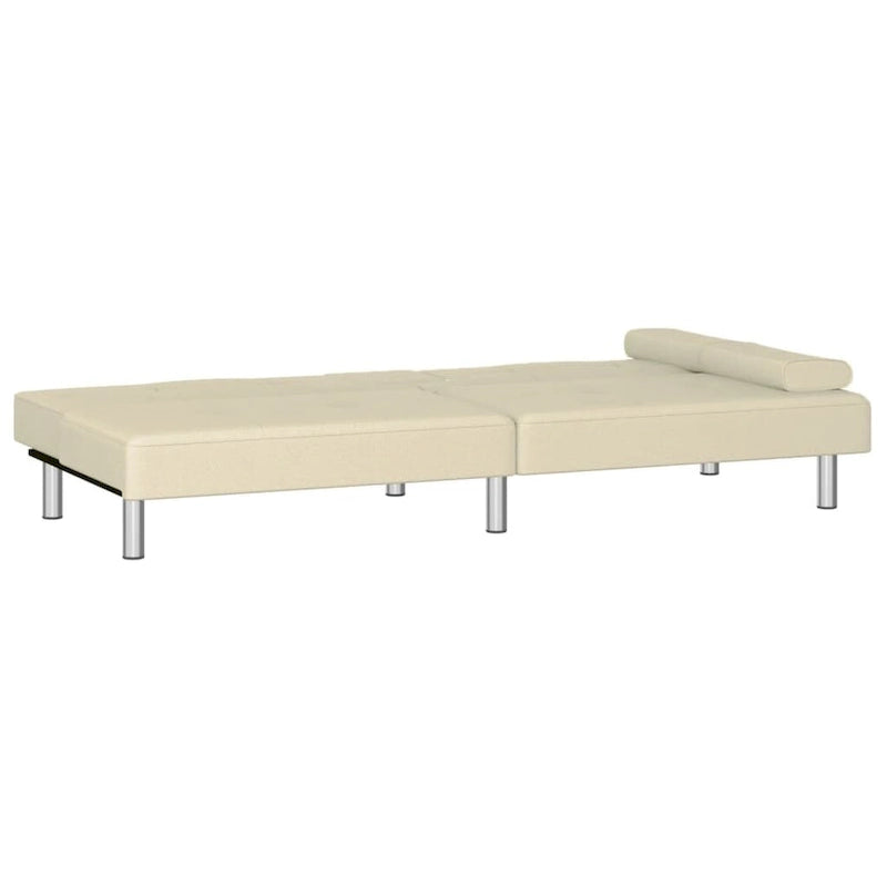 Divano Letto Pieghevole con Portabicchieri Ecopelle 78.7x35x27.6