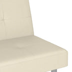 Divano Letto Pieghevole con Portabicchieri Ecopelle 78.7x35x27.6