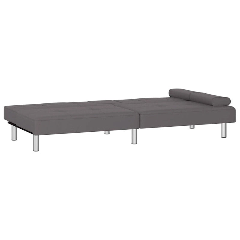 Divano Letto Pieghevole con Portabicchieri Ecopelle 78.7x35x27.6