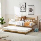 Divano Letto con Struttura in Metallo e Letto Estraibile