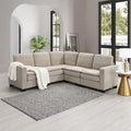 Divano sezionale moderno in velluto oversize 89*89, grande mobile imbottito per interni a L con doppi cuscini