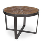 Tavolino rotondo da 24" Stile moderno Altezza 15,5" Soggiorno