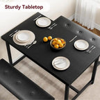 Set tavolo da pranzo per 4 persone