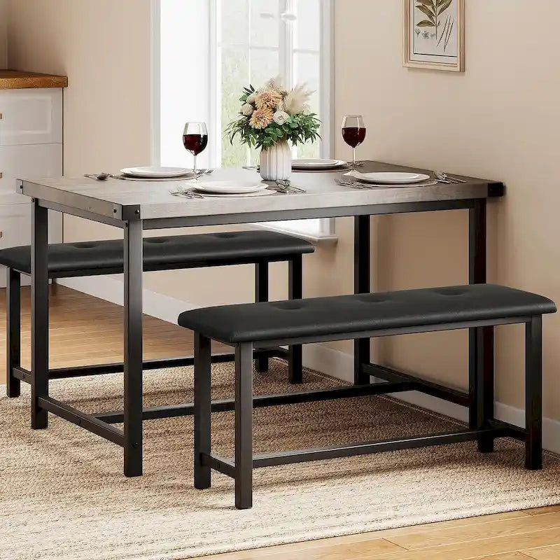 Set tavolo da pranzo per 4 persone