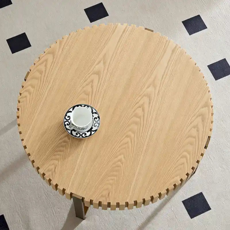 Tavolino da caffè rotondo per soggiorno