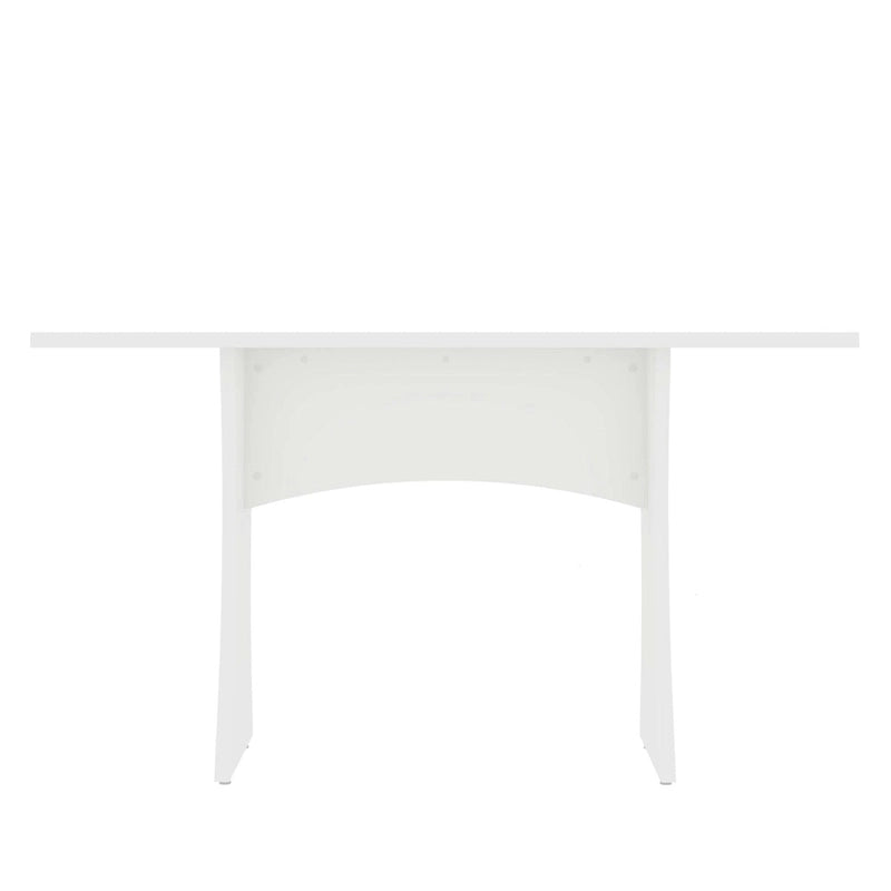 Tavolo da Pranzo Mid-Century Modern Rotondo Piano in Legno Gambe Affusolate Stile Retrò