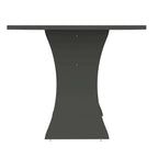 Tavolo da Pranzo Mid-Century Modern Rotondo Piano in Legno Gambe Affusolate Stile Retrò